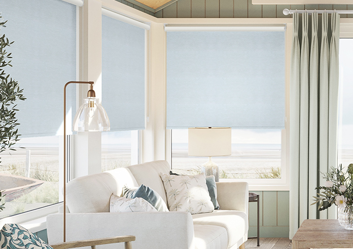 Hothorpe (Blackout), Blue Calm - Roller Blind - Image 3